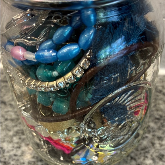 Multicolor Jewelry Collection in Jar - Picture 5 of 5